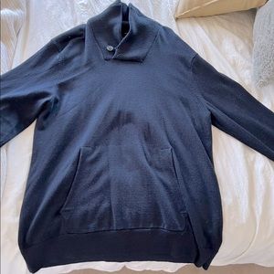 American eagle knit sweater, navy